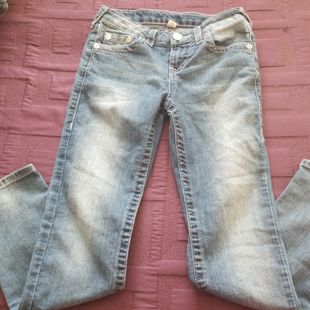 Girls sz 10 true religion jeans